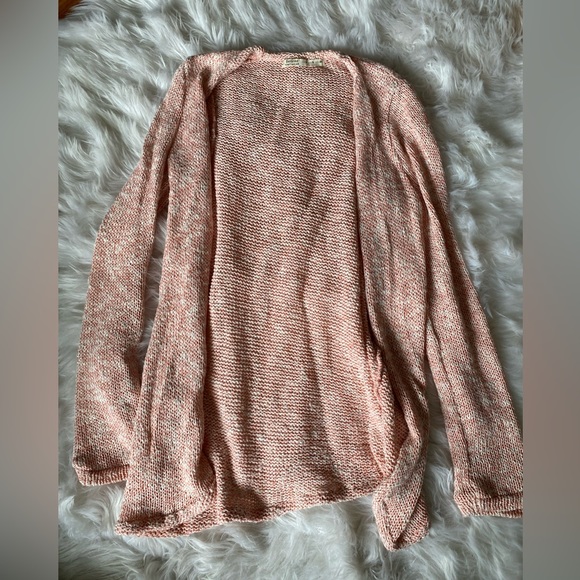 Bershka Light Pink Knit Cardigan - Picture 2 of 4